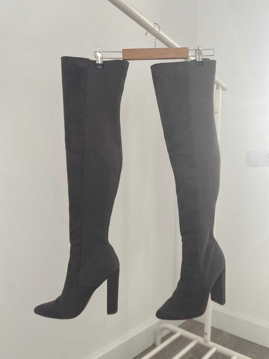 Ботуши на ток над коляното Steve Madden