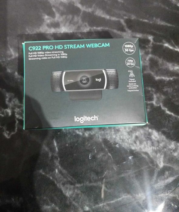 Logitech C922 Pro HD Stream Webcam – Full HD