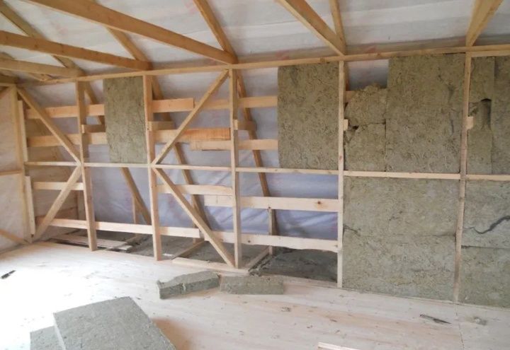 Утепление стен и  кровли!