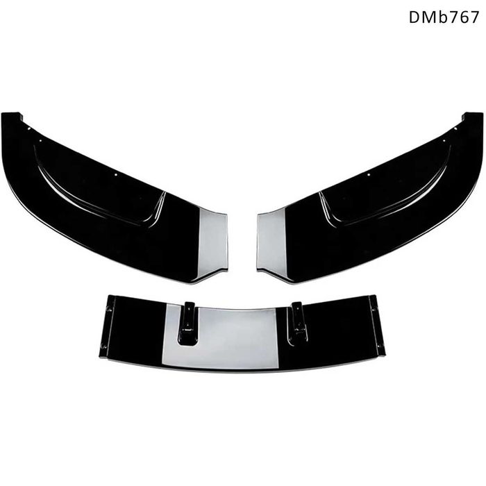 Черен лип спойлер предна броня Mercedes C W204 Face мерцедес ц фейс