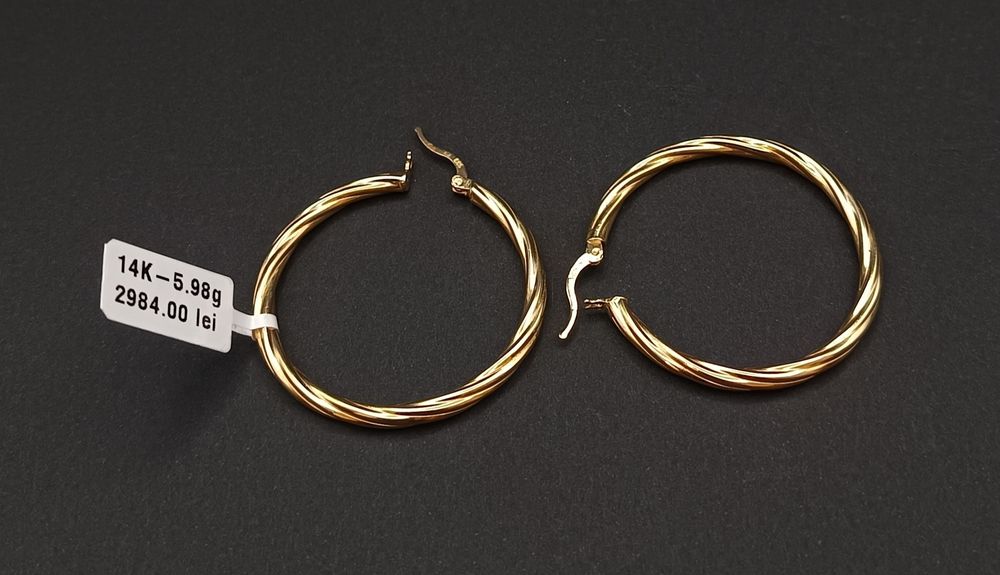 Cercei dama Aur 14k 5,98 gr