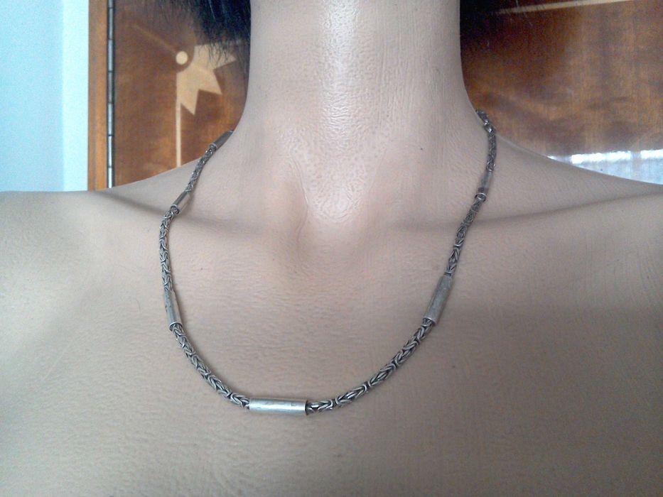 Lanț Cartier argint 925 triplu marcat, 53 cm lungime - 26 gr.