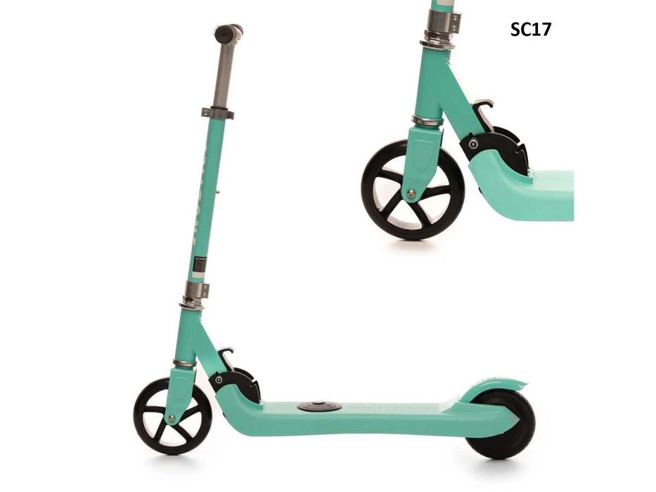 Trotinetă electrică pentru copii, viteză limitată la 7 km/h, 150W