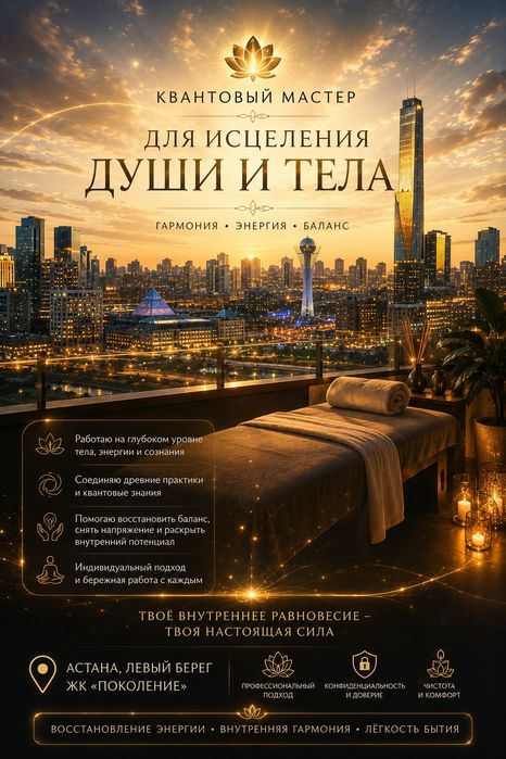 Массаж для здоровья пробудит Вас