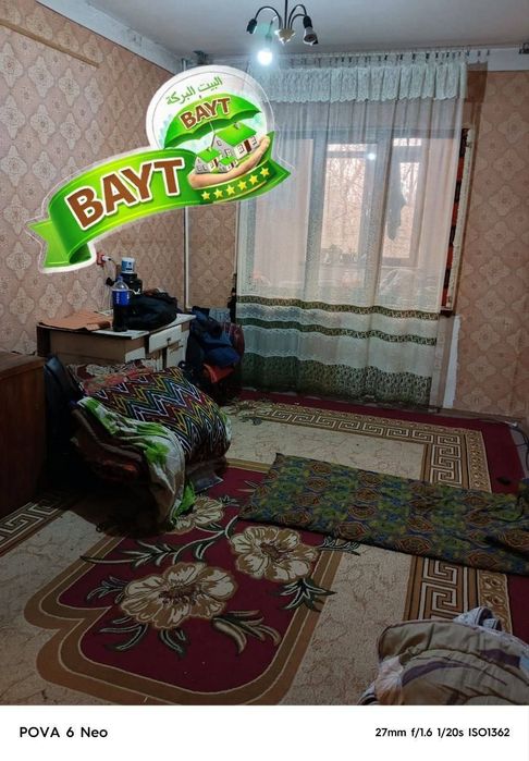 60м² Балкон2х6 2/3/5 Сергели-4 ЯРМАРКА Продаётся квартира