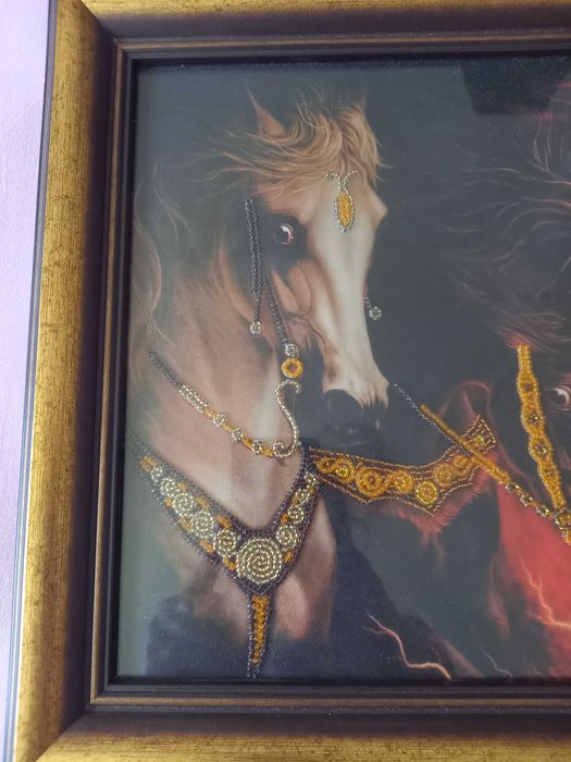 Гоблен с мъниста Три Стихии