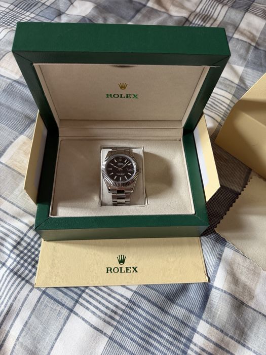 Ceas rolex datejust 41mm black