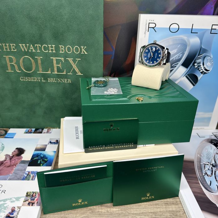 Rolex Datejust Blue Diamond Dial | PE STOC | Used | 41mm | 14800 EURO | 126334 | 2023