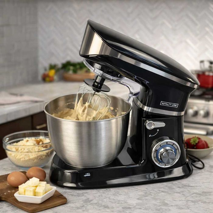 Mixer planetar profesional 1900W cu vas inox 6.5L