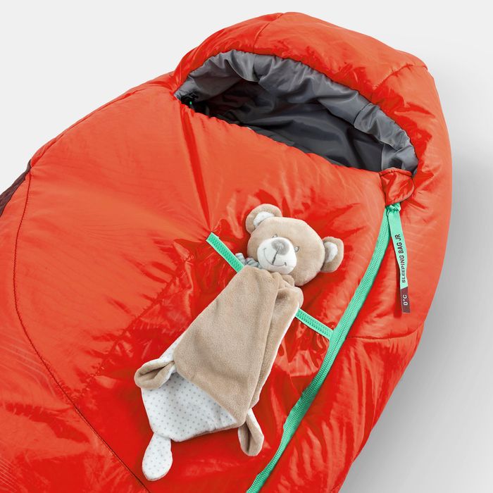 Sac de dormit 0°c portocaliu copii - No - produs resigilat Decathlon