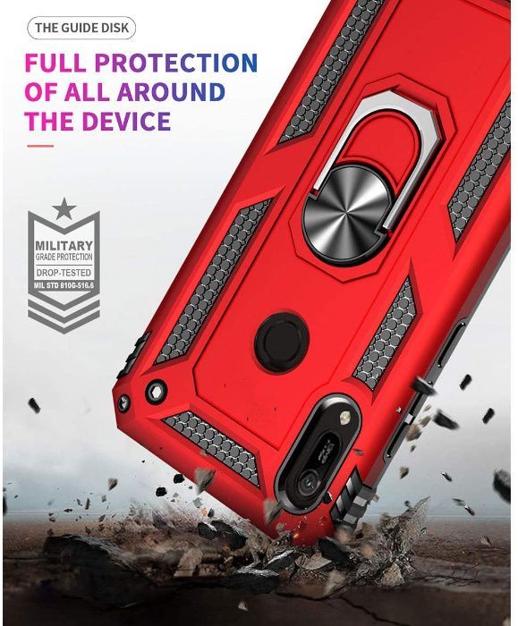 Husa hybrid ARMOR cu inel pt. Huawei Y6 2019 , Y6s 2019, Y7 2019