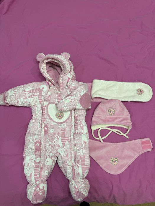 Зимний комбинезон -30 (Франция) Можно носить от 0 до 12 месяцев