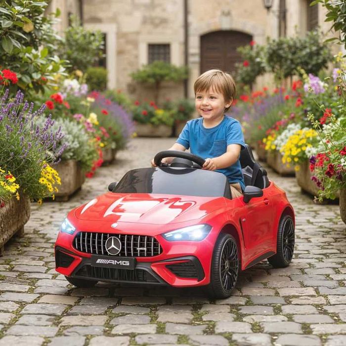 AIYAPLAY Детска електрическа кола,  Mercedes AMG , 12V