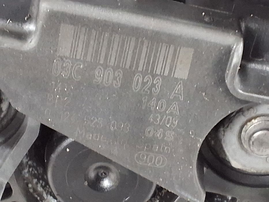 Alternator Volkswagen Golf 6 (2008-2013) 1.4 Benzina 2010