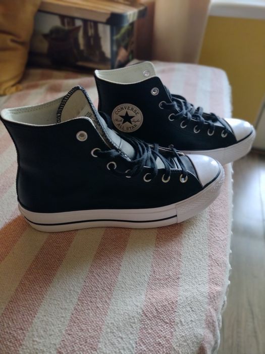 Кецове кожени Converse