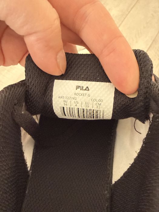 Кроссовки Fila 34 размер
