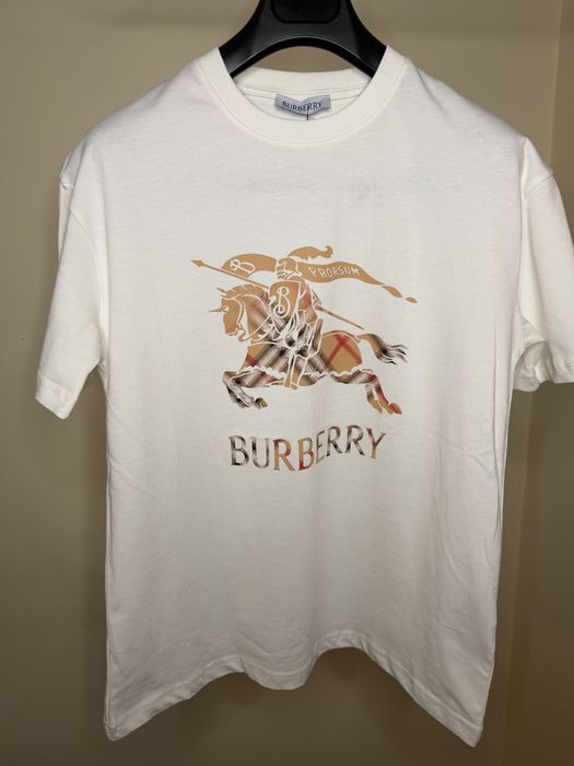 Tricou Burberry - EKD Ombré cotton t-shirt
