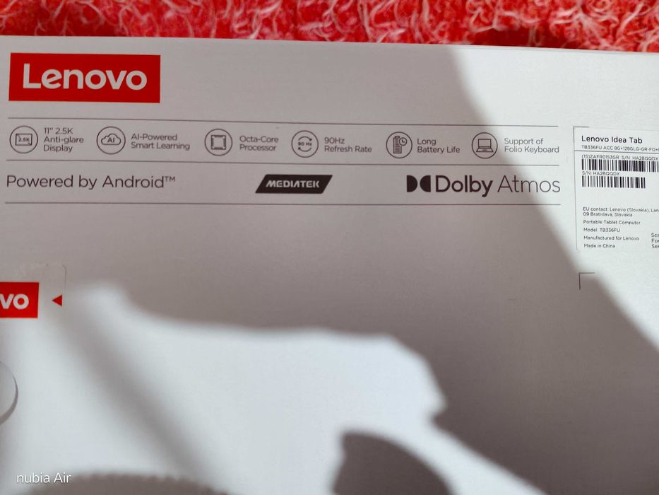 Lenovo Idea Tab  Matte Edition 
Нов от моб.оператор комплект аксесоари