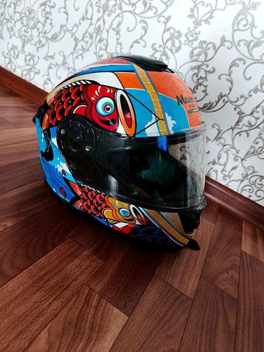 Продам срочно мотошлем трансформер на мопед