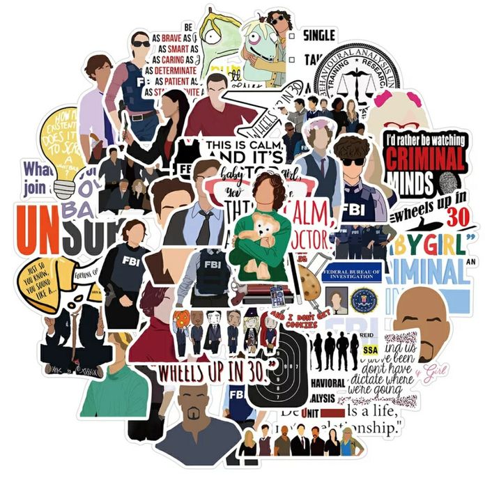 Наклейки стикеры стильные