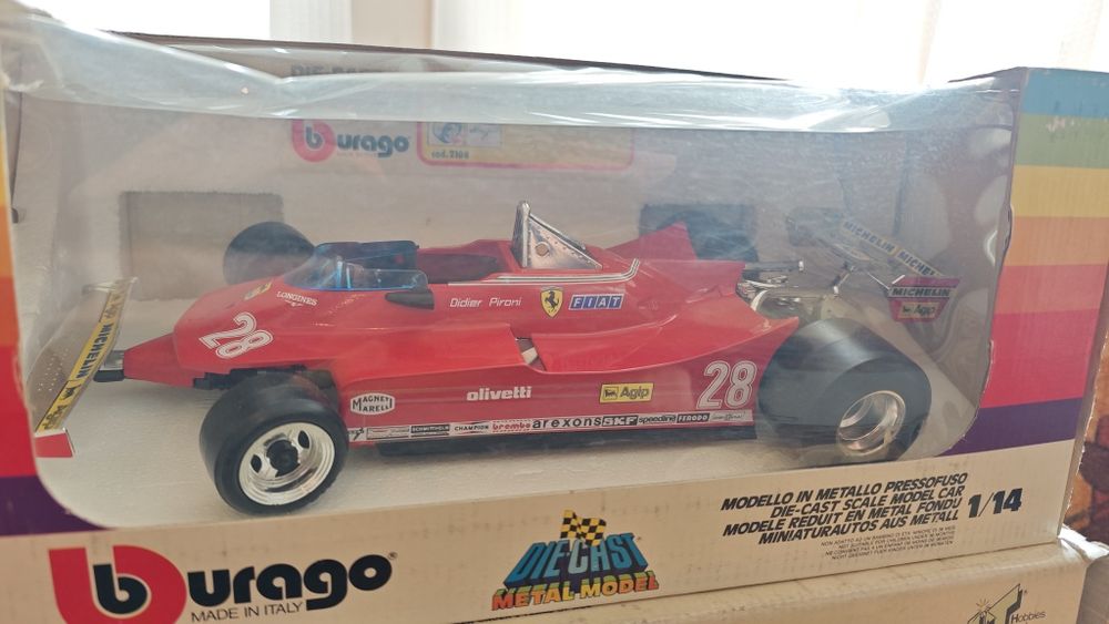 Bburago формули в размер 1/14 от 80-те години