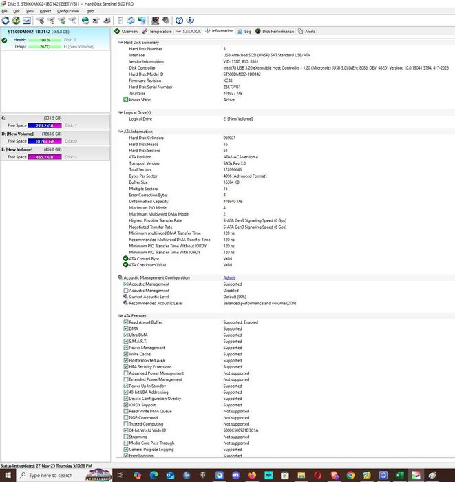 Hard disk desktop Seagate BarraCuda 3.5 500GB 7200RPM 16MB SATA3