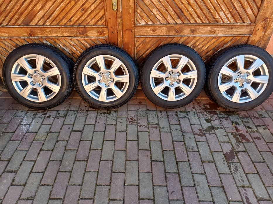 Jante cu cauciucuri iarna Audi A6- a4 R16 -R17 - model 2015