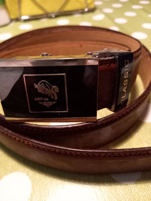 Мъжки кожен колан