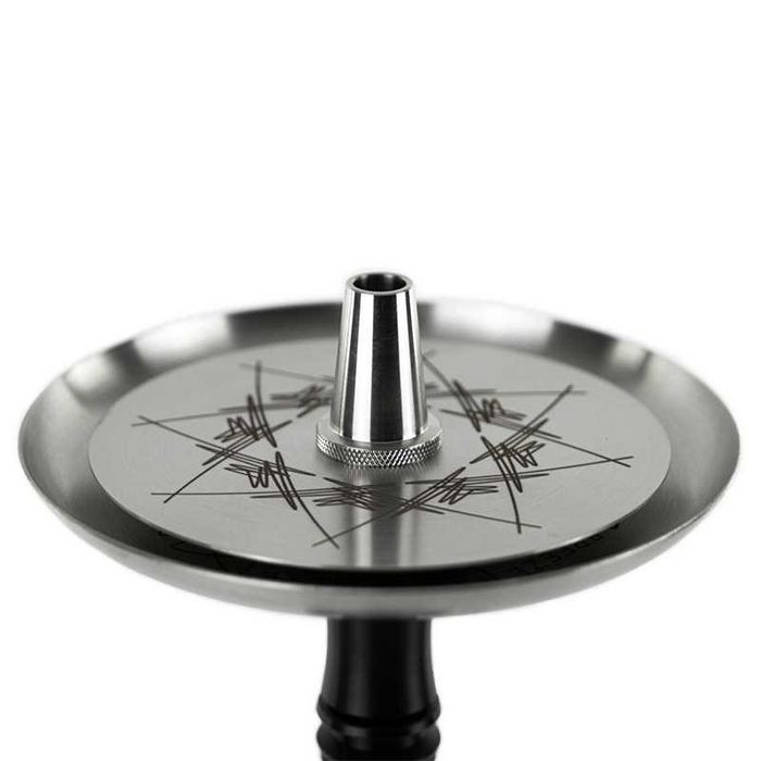 Narghilea Moze Breeze Two, Diverse nuante, Vas Transparent