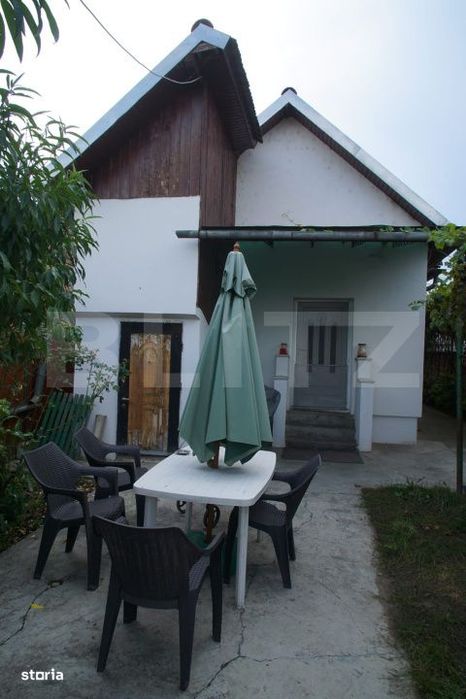 Liniste, spatiu -casa primitoare cu curte mare, gata de mutare, in Cam