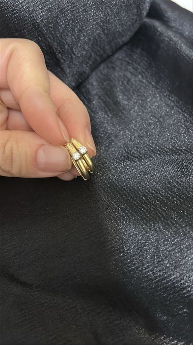 Серьги с бриллинтами 750 проба