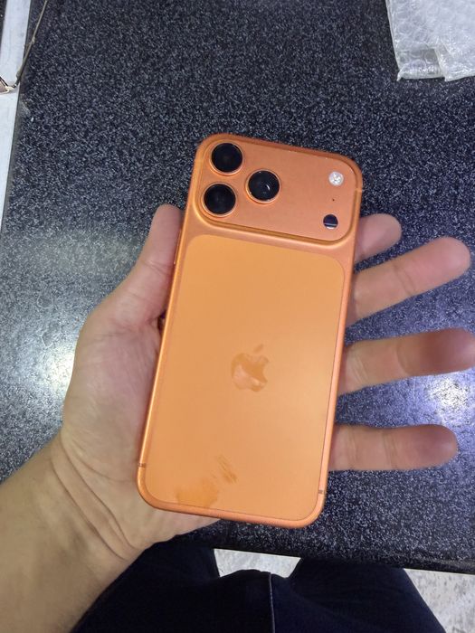 iphone 17 pro max 512g ZAA 100% 144 sikl yahwi holatda oqip tel qlila