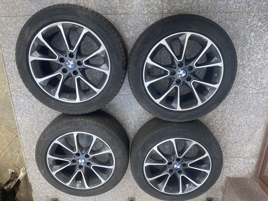 Set 4 jante aliaj BMW X5 / X6 R19 cu anvelope incluse