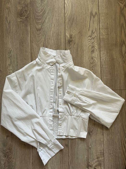 Дамска бяла риза