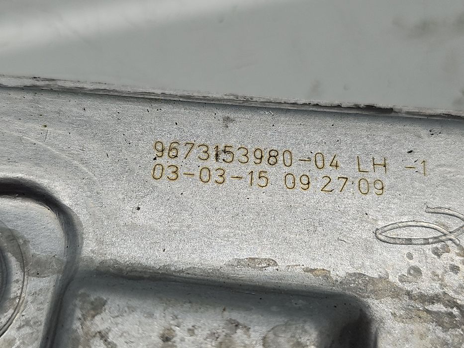 Macara manuala geam stanga spate PEUGEOT 2008 [Fabr 2013-prezent] 9673