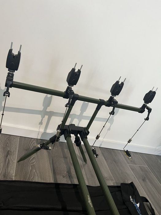 Rod Pod FULL Echipat 4 posturi EastShark + 4 Senzori SAIMINO + 4 Swing