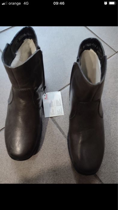 Botine Rieker marime 36, cu etichetă