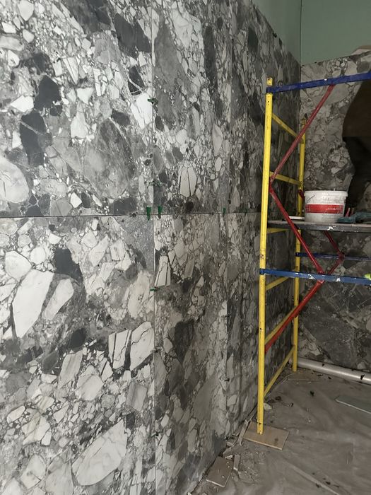 Кладка керамо гранита