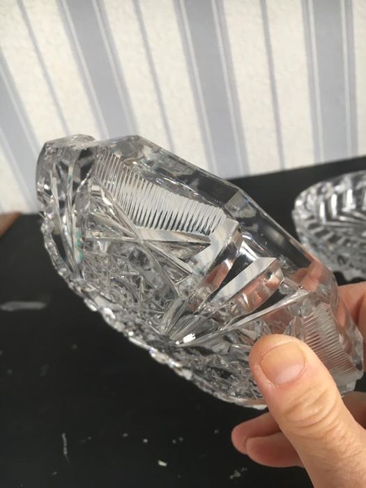 Пепельницы хрустальные