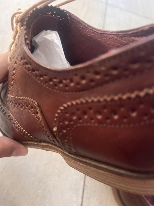 Кожени официални обувки Vero Cuoio размер 41