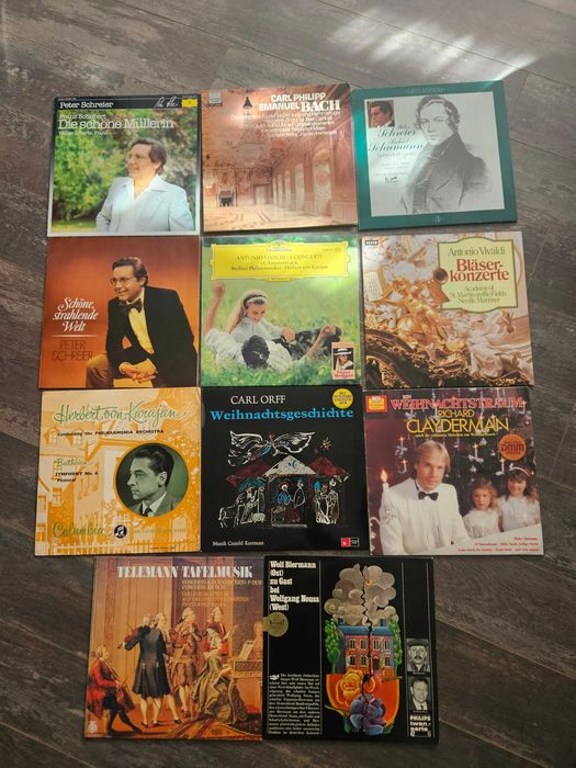 Продавам грамофонни плочи мн. добро състояние - класика