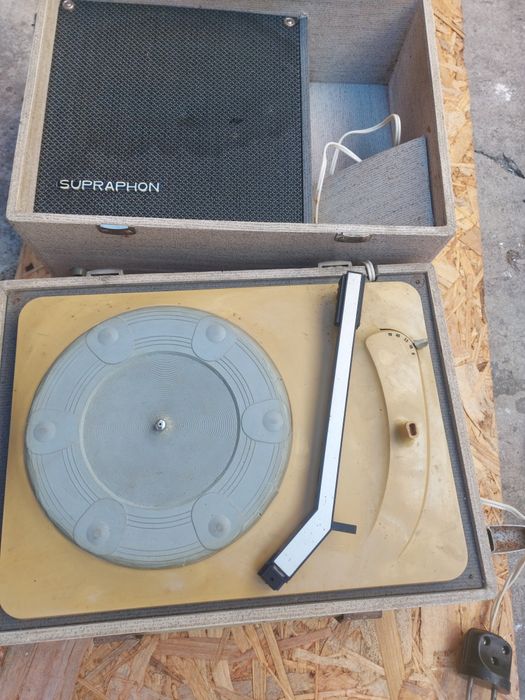 Supraphon pik up gramofon  vintage colecție vechi nostalgie