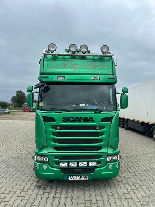 Vand 2 Scania R 490.2016/10 (SUPERBE)si 2 Semiremorci frigo schmitz  2010,,agregat carrier 1850,FRC 2028,Perfecte  stare.Circula doar pe comunitate.