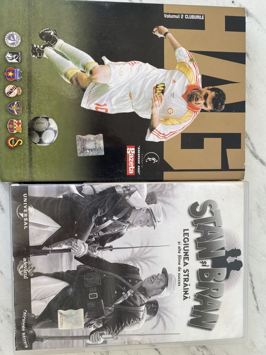 Dvd Hagi plus Stan si Bran Legiunea straina.