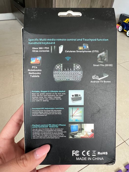 Keyboard mini pentru televizor, pc etc