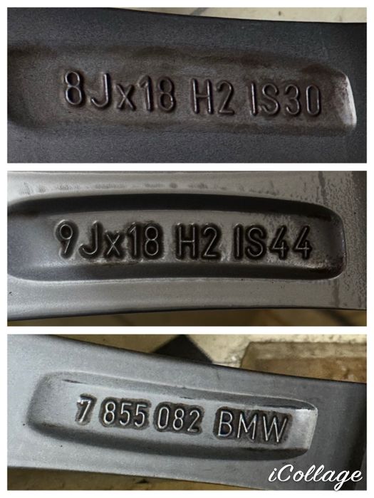 Jante 18 Originale BMW G30 - G31  M  Pachet Pirelli Run Flat