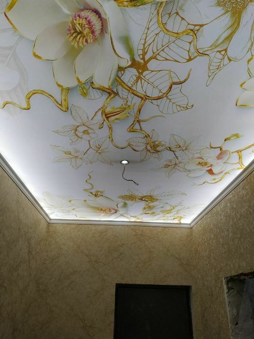 Натяжные потолки | Установка!