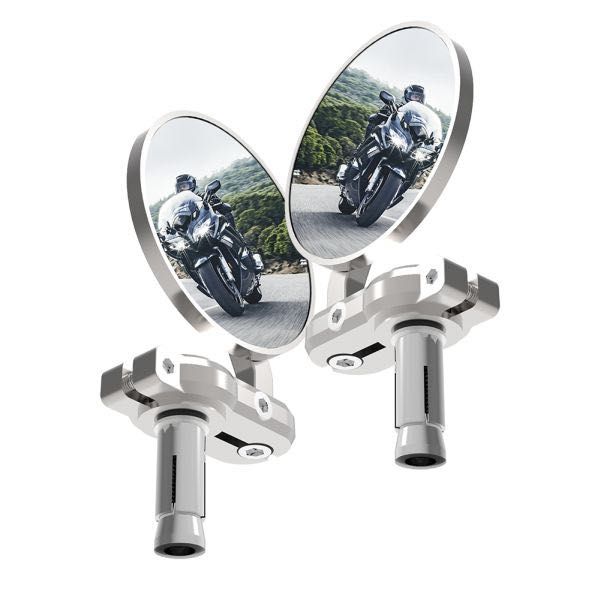 Set Oglinzi Capete capat Ghidon Moto Chooper Cafe Racer Naked A193