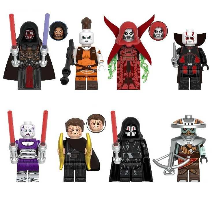 Set 8 Minifigurine tip Lego Star Wars cu Aurra Sing si Talzin