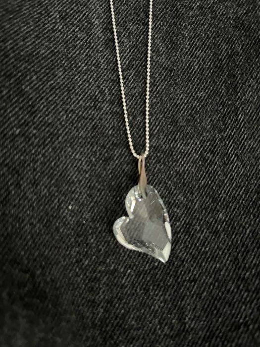 Колие сърце Swarovski
